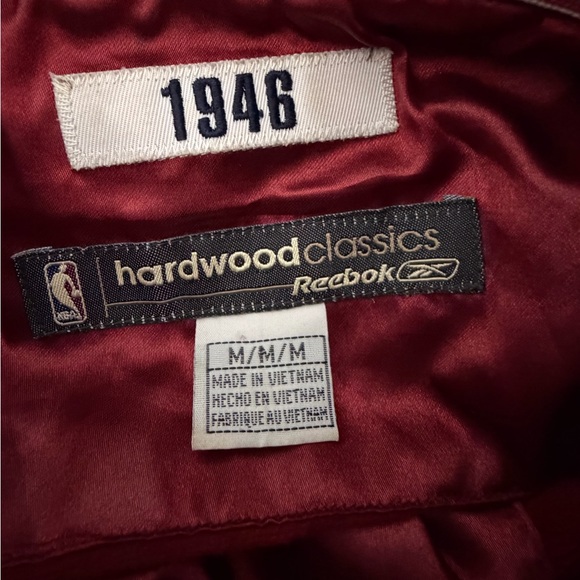 Reebok NBA Hardwood Classics 1946 Jacket Men’s M (A351) - Picture 12 of 14